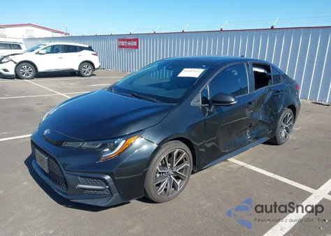 2020 Toyota Corolla Xse z USA, uszkodzony, nr VIN 5YFT4RCE8LP010153
